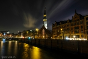 Sankt Katharinen Kirche nahe der Speicherstadt Hamburg